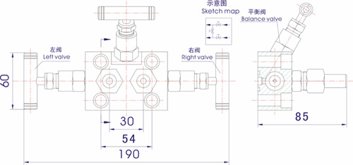 SF-2B一體化三閥組